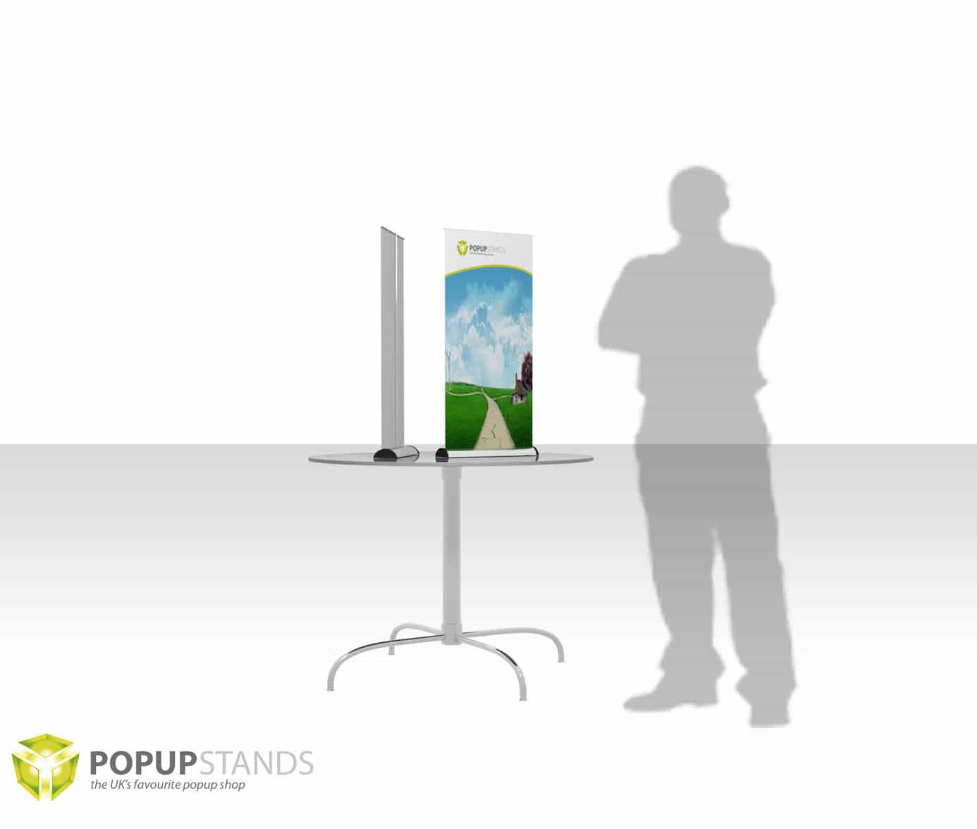 table top roller banner