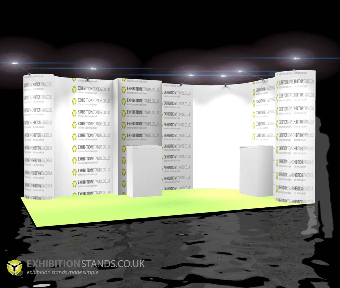 graphic clad stand