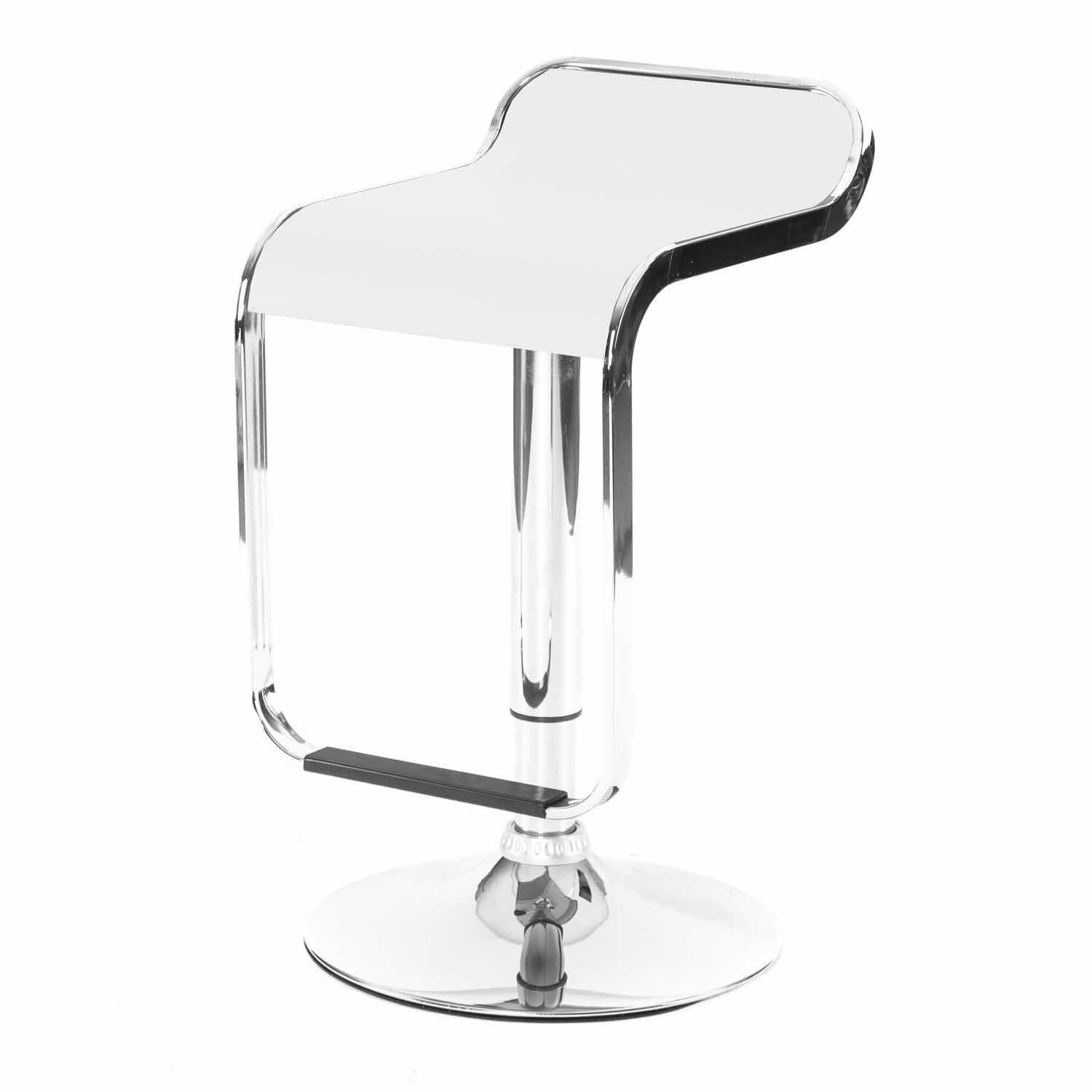 white metro stool hire metro stool