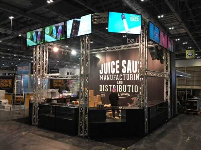 industrial style expo stand