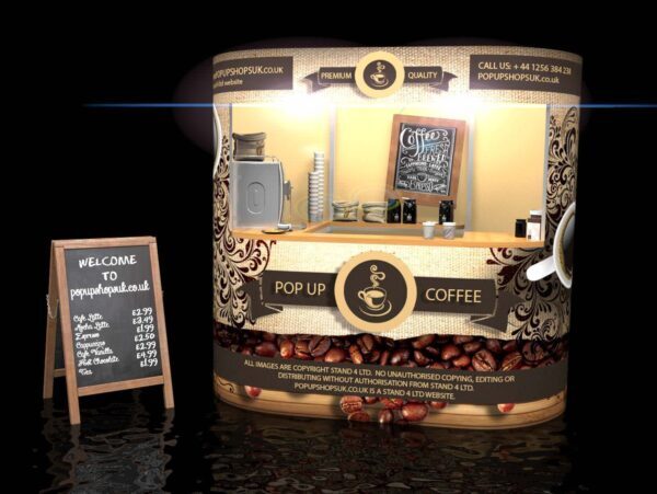 pop up shop coffee demo