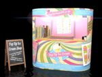 pop up shop icecream sales
