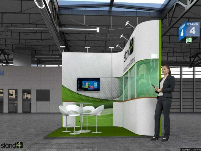 display case expo booth