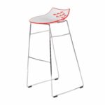 jam stool in red