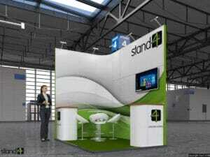 small expo booth