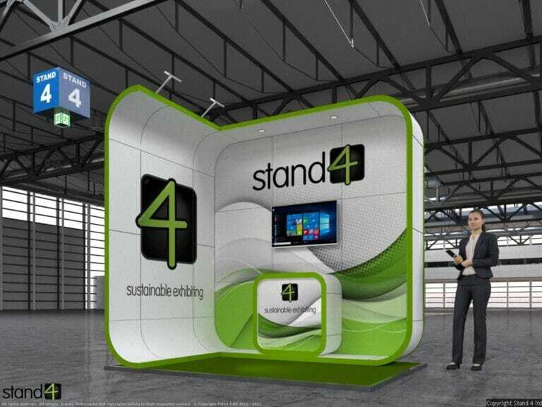 capsule shape exhibition stand