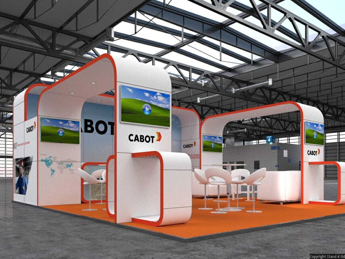 energy oil conference stand