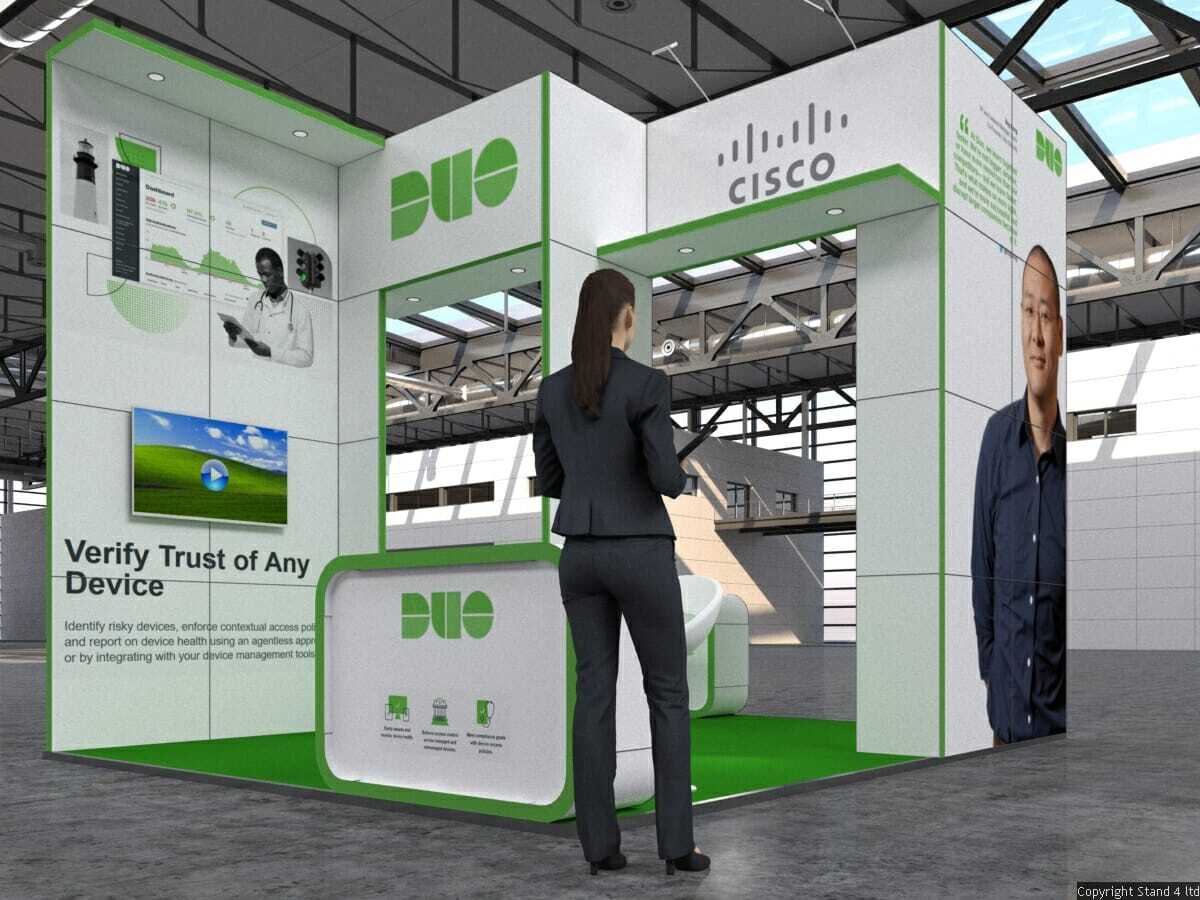 info security expo stand