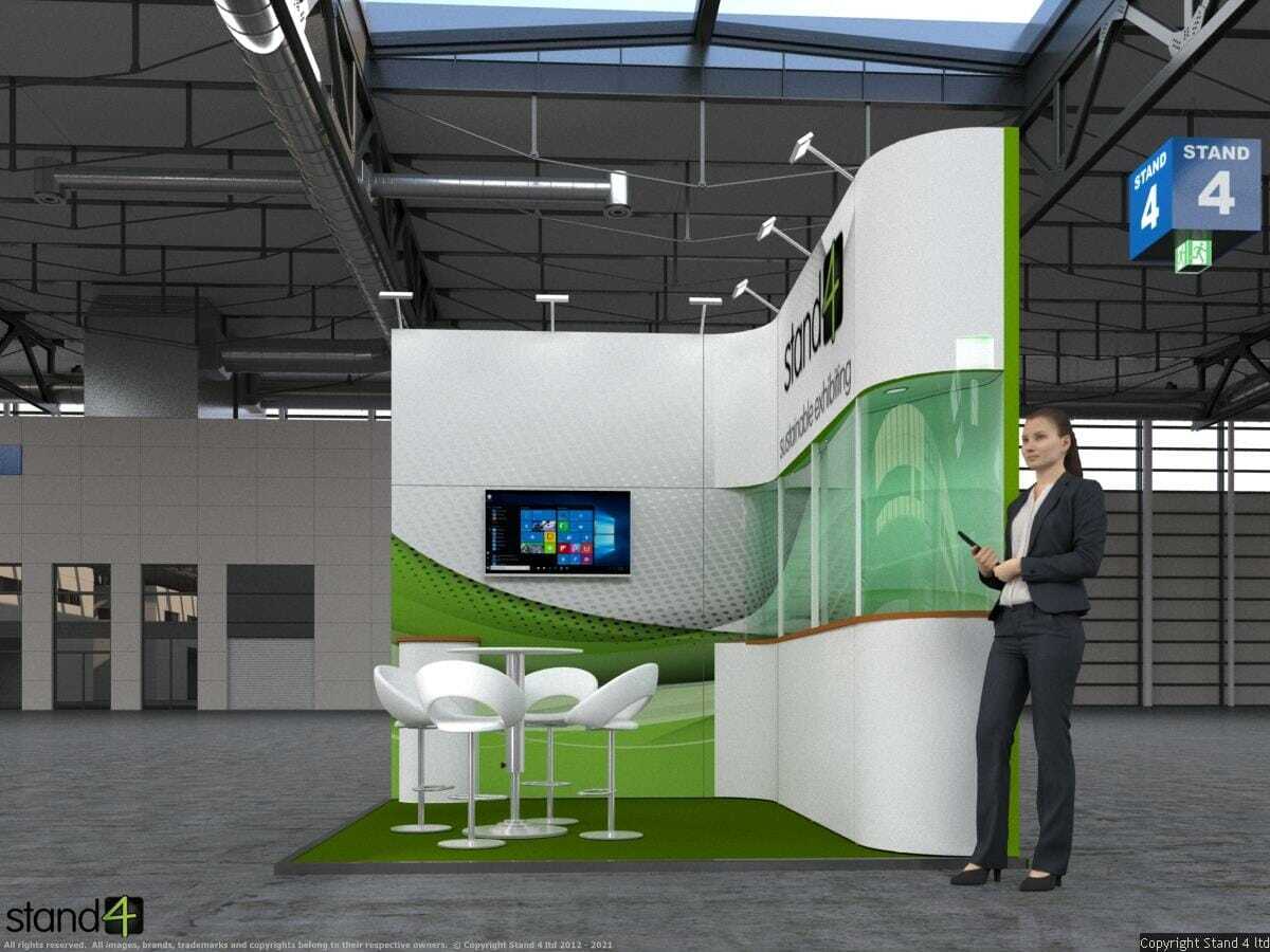 display case expo booth