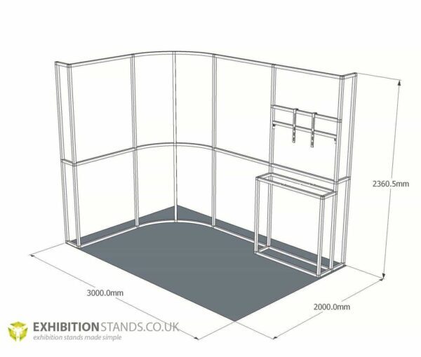 frame setup view