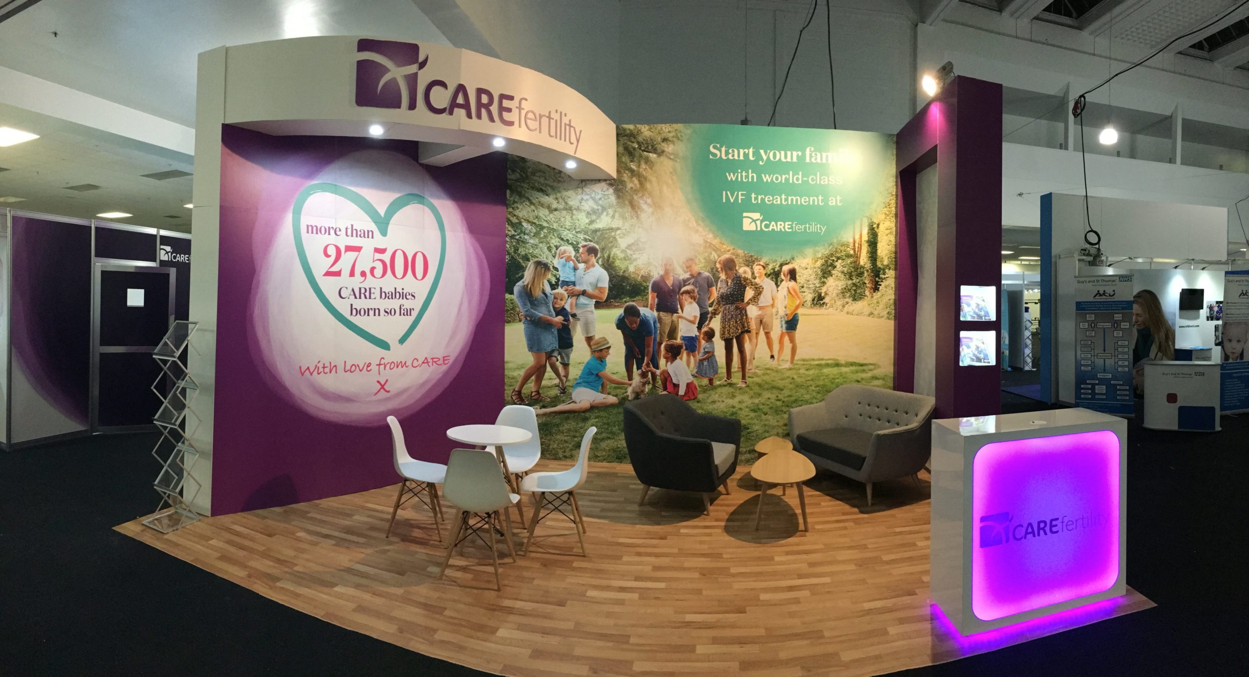 fertility show exhibition stand