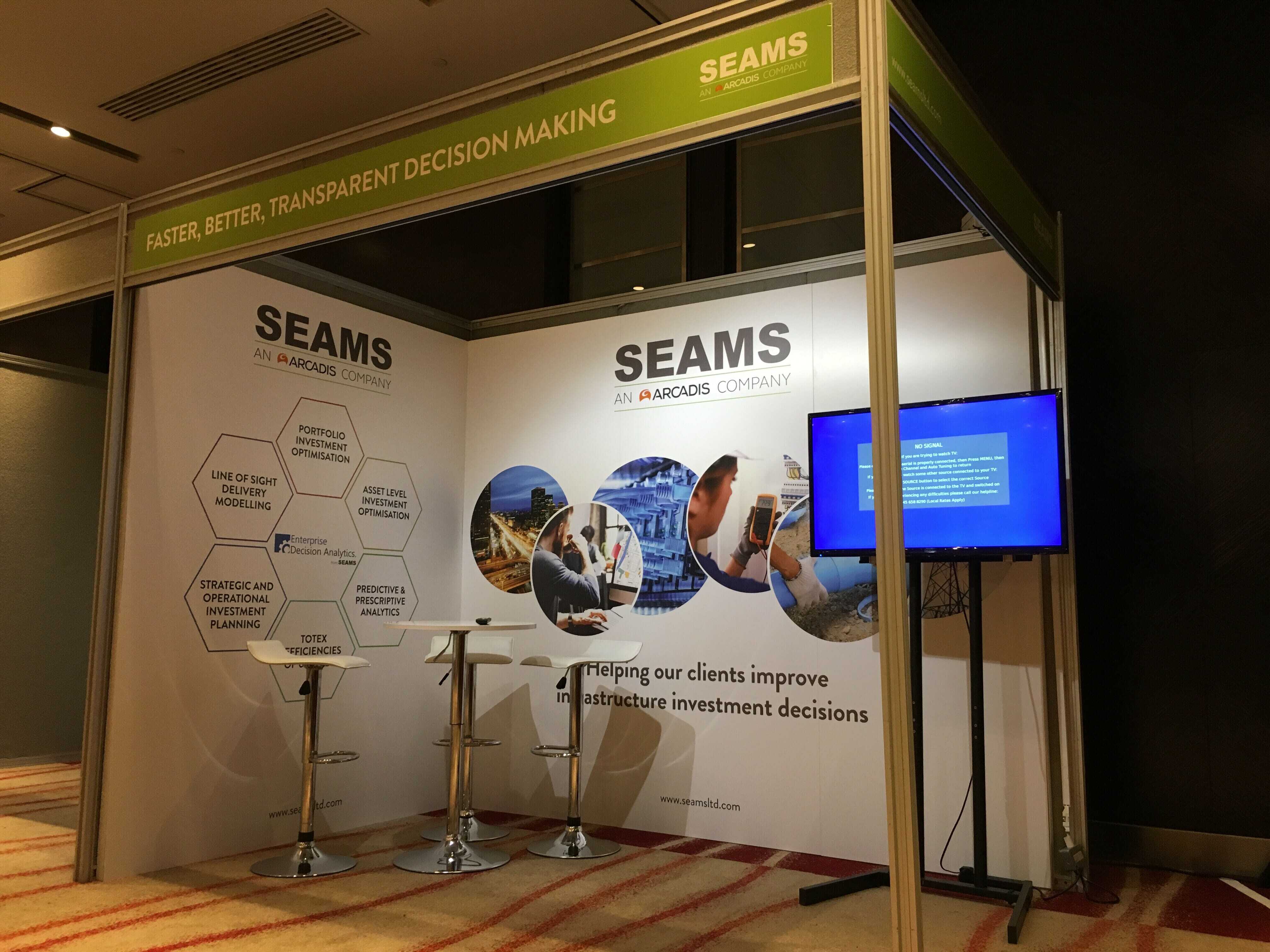 exhibition shell scheme stands