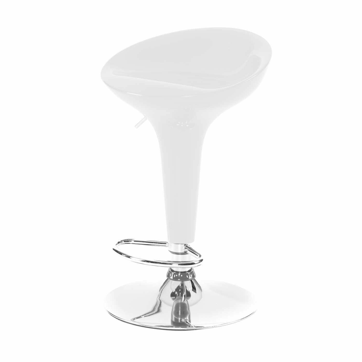 white sputnik stool sputnik