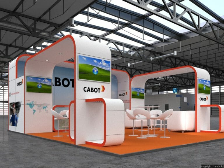 energy oil conference stand