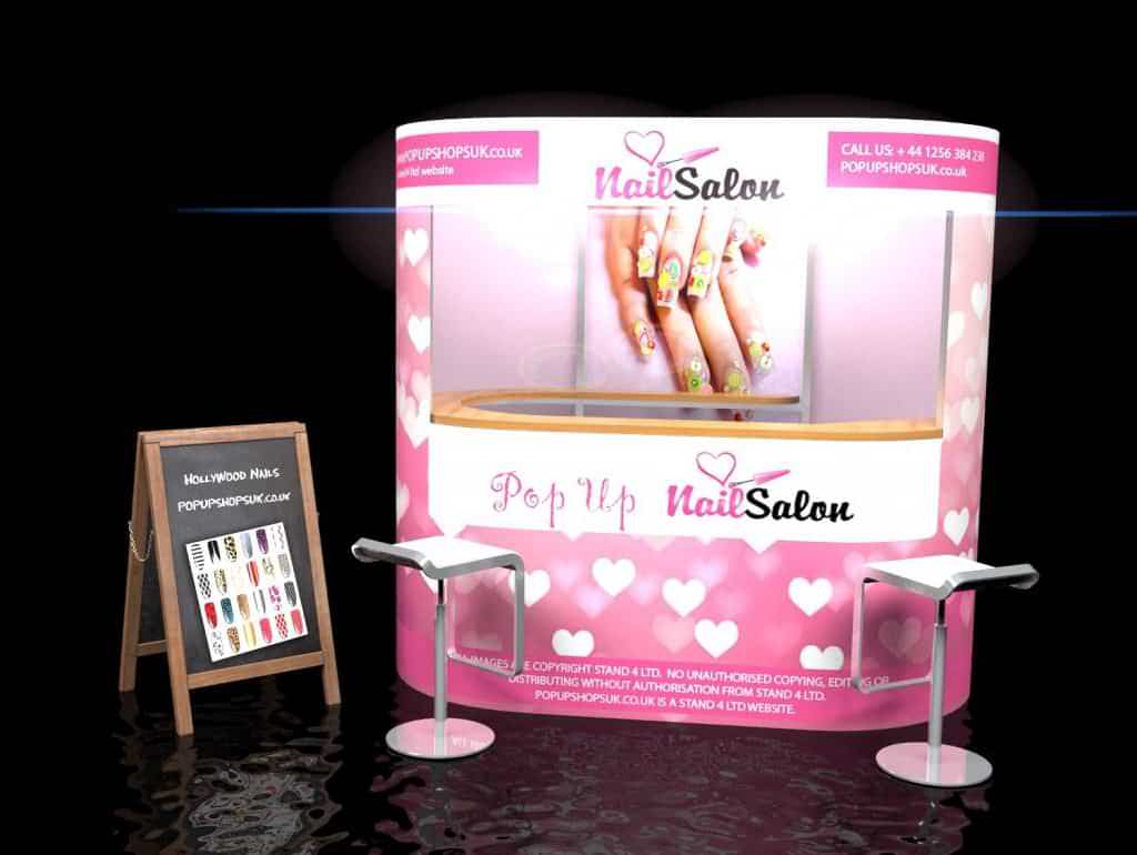 pop up nail bar pop up nail bar