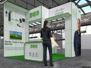 info security expo stand
