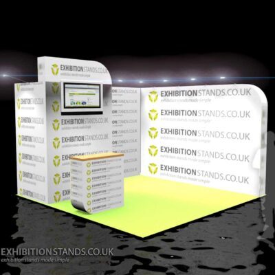 with graphic panels