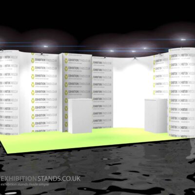 graphic clad stand