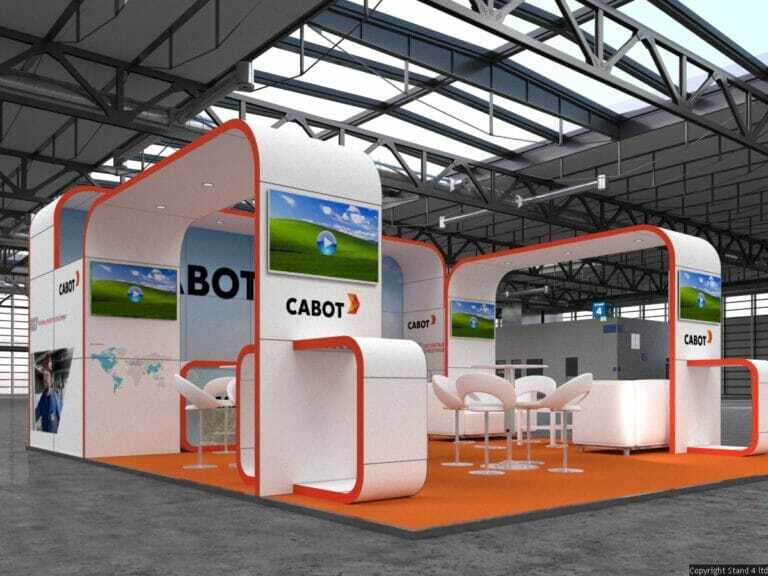 energy oil conference stand