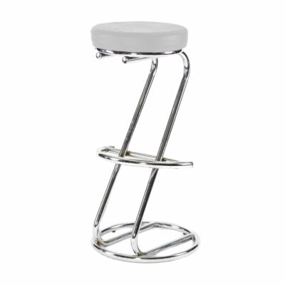 white stool