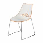 orange jam chair