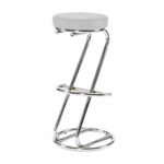 chicane stool white white stool