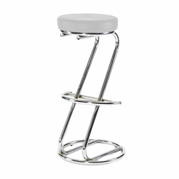 white stool