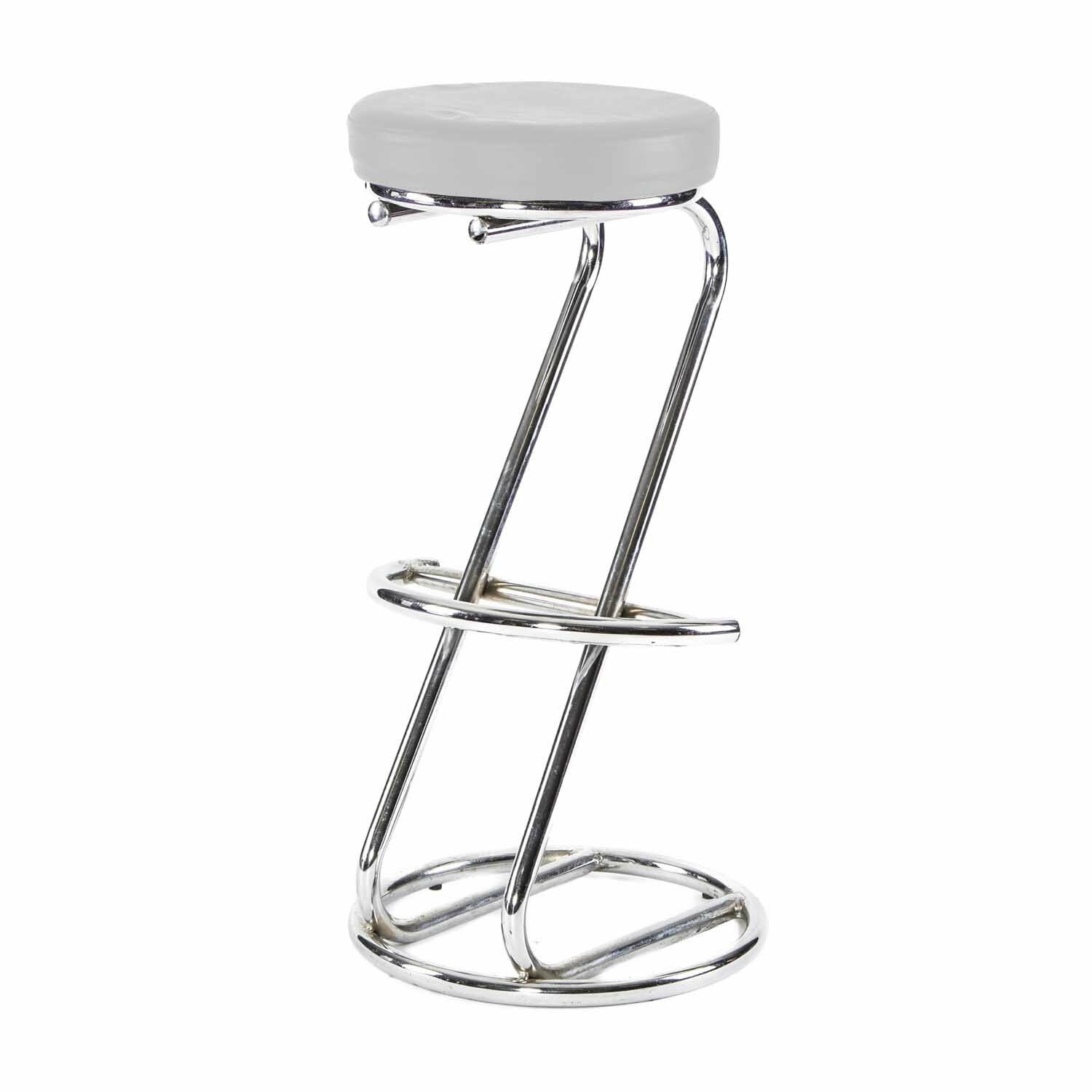chicane stool white white stool