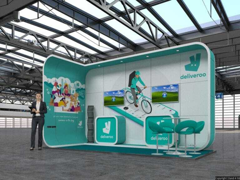 deliveroo exhibition stand