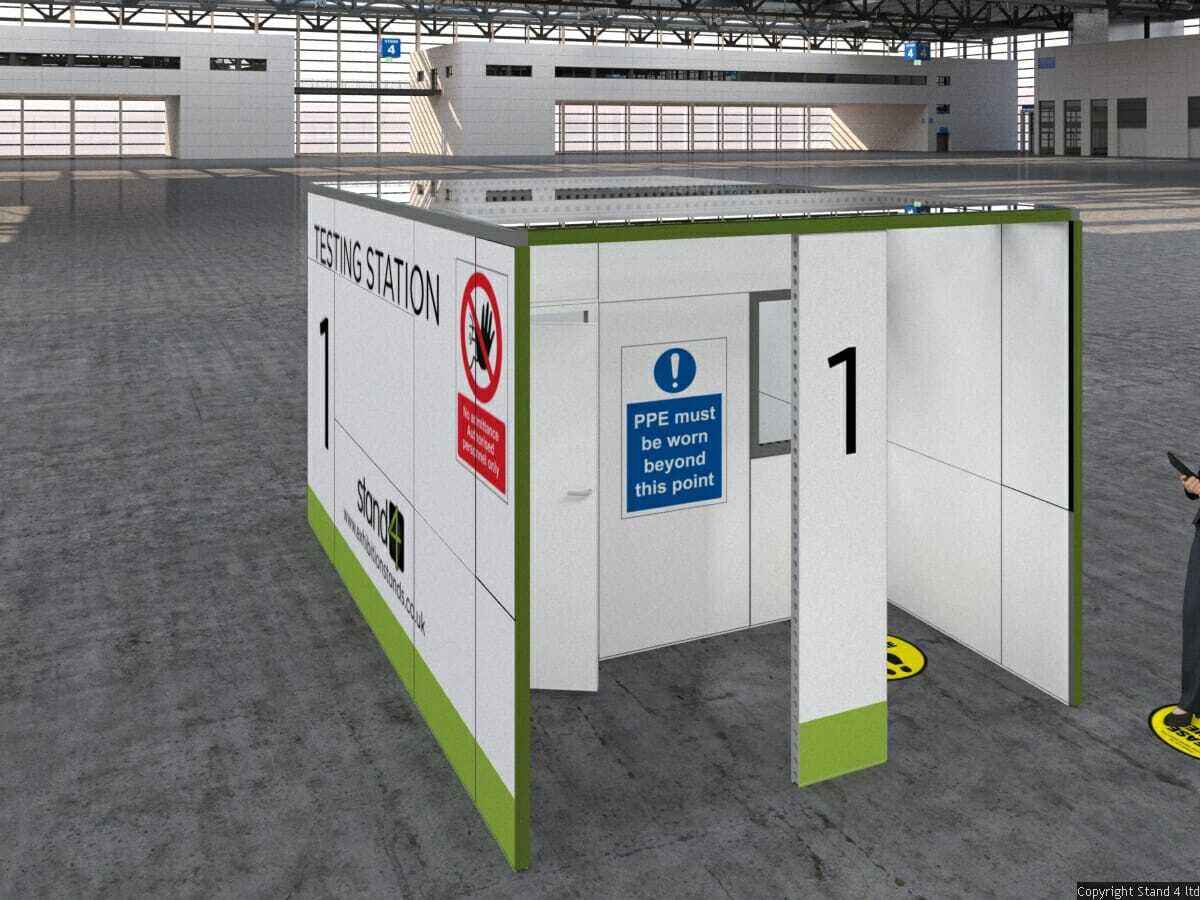 covid 19 testing pod