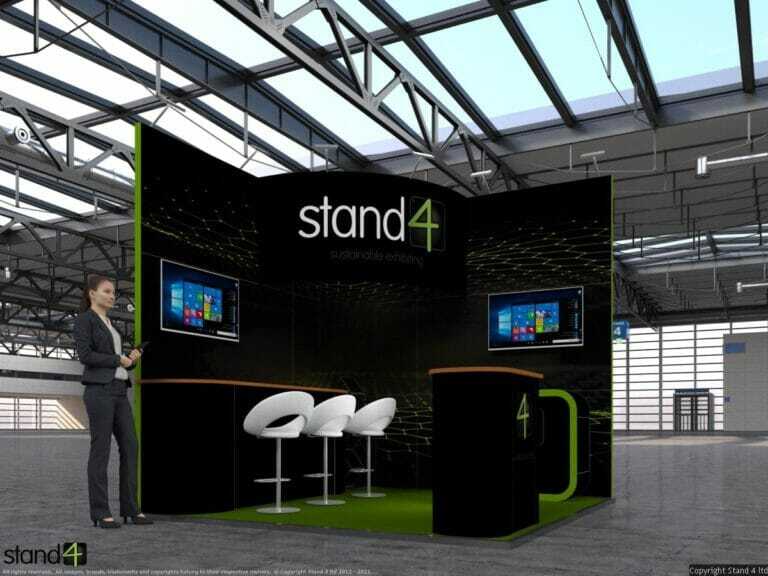traditional design exhibition stand